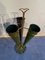 Italian Mid-Century Green Umbrella Stand with Cracked Effect, 1950s 14