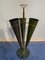 Italian Mid-Century Green Umbrella Stand with Cracked Effect, 1950s 6