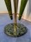 Italian Mid-Century Green Umbrella Stand with Cracked Effect, 1950s, Image 3