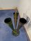 Italian Mid-Century Green Umbrella Stand with Cracked Effect, 1950s 12