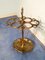 Italian Art Nouveau Brass Umbrella Stand, 1930s, Image 5