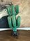 Grande Sculpture Cactus Décorative en Bois, France, 1960s 6