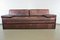 Brown Patchwork Leather Extendable Single or Double Daybed in the Style of de Sede 12
