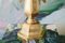 Large Art Nouveau Brass Candleholder, Image 6