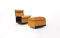 RZ 62 Armchair and Ottoman by Dieter Rams for Vitsoe, Set of 2 1