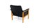 Scandinavian Chair in Faux Leather, Sweden, 1950, Image 5