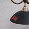 Antique English Mercury Glass Swan Neck Pendant Lamp 11