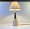 Lámpara de mesa atómica italiana con detalles de latón, años 50, Imagen 2