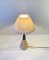 Italian Atomic Table Lamp with Brass Accents, 1950s, Image 3