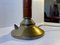 Lámpara de mesa sueca Mid-Century de latón y caoba, años 60, Imagen 7