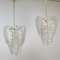 Lámparas de cristal de Murano, años 70. Juego de 2, Imagen 1