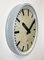 Industrial Grey Wall Clock from Benzing, 1960s, Image 2