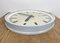 Industrial Grey Wall Clock from Benzing, 1960s, Image 6