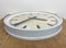 Industrial Grey Wall Clock from Benzing, 1960s, Image 8
