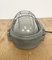 Industrial Grey Cast Iron Wall Lamp from Elektrosvit, 1960s 8