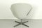 Silla Swan de Arne Jacobsen para Fritz Hansen, años 60, Imagen 13