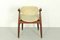 Mid-Century Modern Cowhorn Chair in Solid Teak from Tijsseling Nijkerk, 1960s 4