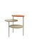 Grey & Pumpkin Triplo Tables by Mason Editions, Set of 2, Image 2