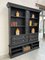 Large Patinated Bookcase Cabinet 2