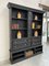 Large Patinated Bookcase Cabinet, Image 2