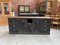 Large Patinated Shop Cabinet 1