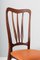 Ingrid Dining Chairs in Rosewood and Tan Leather by Niels Koefoed, Set of 5 6