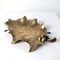 Handgemachtes Mid-Century Holly Leaf Tablett, Italien 5