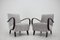 Czechoslovakian Lounge Chairs by Jindrich Halabala, 1950s, Set of 2, Image 4