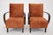 Czechoslovakian Lounge Chairs by Jindrich Halabala, 1950s, Set of 2 5