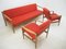 Mid-Century Czechoslovakian Living Room Set with Sofa and Lounge Chairs, 1960s, Set of 3 11