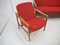 Mid-Century Czechoslovakian Living Room Set with Sofa and Lounge Chairs, 1960s, Set of 3 3