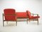 Mid-Century Czechoslovakian Living Room Set with Sofa and Lounge Chairs, 1960s, Set of 3 7