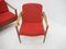 Mid-Century Czechoslovakian Living Room Set with Sofa and Lounge Chairs, 1960s, Set of 3 5