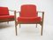 Mid-Century Czechoslovakian Living Room Set with Sofa and Lounge Chairs, 1960s, Set of 3 4