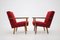 Czechoslovakia Lounge Chairs in Beech, 1960s, Set of 2 3