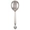 Large Acanthus Serving Spoon in Sterling Silver from Georg Jensen 1