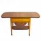 Mid-Century Drop Leaf Sewing Table by Alfred Sand for Mobelfabrikk Flekkefjord, 1960s 4