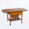 Mid-Century Drop Leaf Sewing Table by Alfred Sand for Mobelfabrikk Flekkefjord, 1960s, Image 5