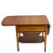 Mid-Century Drop Leaf Sewing Table by Alfred Sand for Mobelfabrikk Flekkefjord, 1960s 3