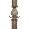 Italian Coat Rack in Ornate Brass and Marble, 1950s, Image 4