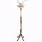 Italian Coat Rack in Ornate Brass and Marble, 1950s, Image 2