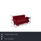 Wine Red Fabric Three-Seater Multy Sofa with Sleeping Function from Ligne Roset 2