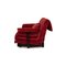 Canapé Trois Places Multy en Tissu Rouge Vineux de Ligne Roset 11