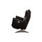 Black Leather Two-Seater Evita Sofa with Electronic Function from Koinor 11