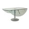 Silver & Glass Atlante Dining Table from Naos 1