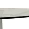 Silver & Glass Atlante Dining Table from Naos, Image 4