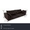 Brown Leather Four Seater Budapest Sofa from Baxter 2