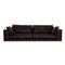 Brown Leather Four Seater Budapest Sofa from Baxter 1