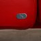 Red Leather 2-Seat DS 450 Sofa by Thomas Althaus for de Sede 6