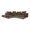 Graues Prime Time Ecksofa mit Stoffbezug von Walter Knoll / Wilhelm Knoll 1